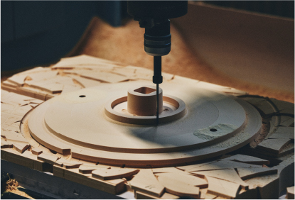 Designing and manufacturing wooden molds